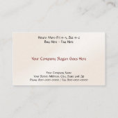 Gebruikt Visitekaartje voor autodealers (Achterkant)