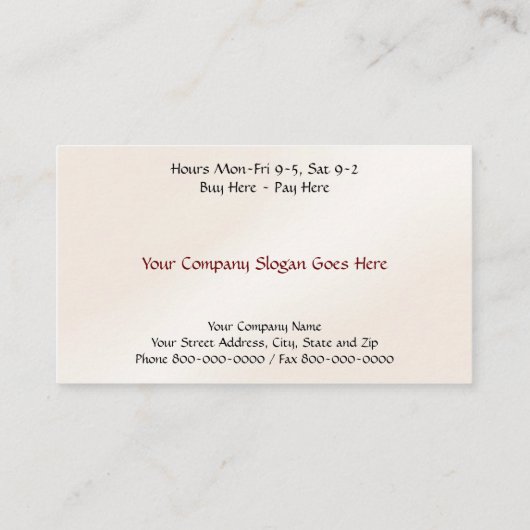 Gebruikt Visitekaartje voor autodealers (Achterkant)