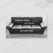 Gebruikt Visitekaartje voor reparatie van stofferi (Voorkant)