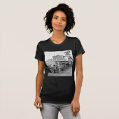 Gebruikte auto Lot  Hollywood California T-shirt (Voorkant volledig)