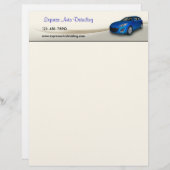 Gebruikte autodealer briefhoofd ontwerp (Voorkant / Achterkant)