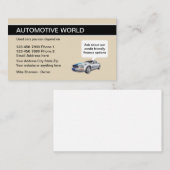 Gebruikte autodealer visitekaartje (Voorkant / Achterkant)