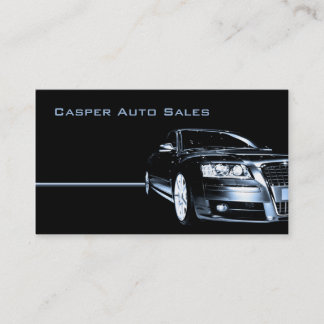 Gebruikte autodealer visitekaartje