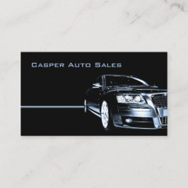 Gebruikte autodealer visitekaartje