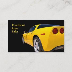 Gebruikte autodealer visitekaartje