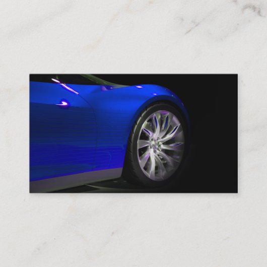 Gebruikte autodealer visitekaartje (Voorkant)