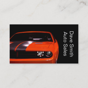 Gebruikte autodealer visitekaartje