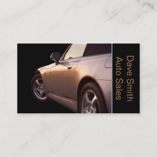 Gebruikte autodealer visitekaartje