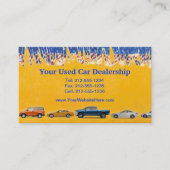 gebruikte autowrakken Visitekaartjes (Voorkant)