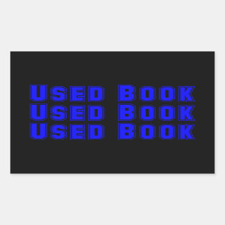 Gebruikte boek Sticker