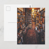 Gebruikte Boekwinkel Interieur Foto Briefkaart (Voorkant / Achterkant)