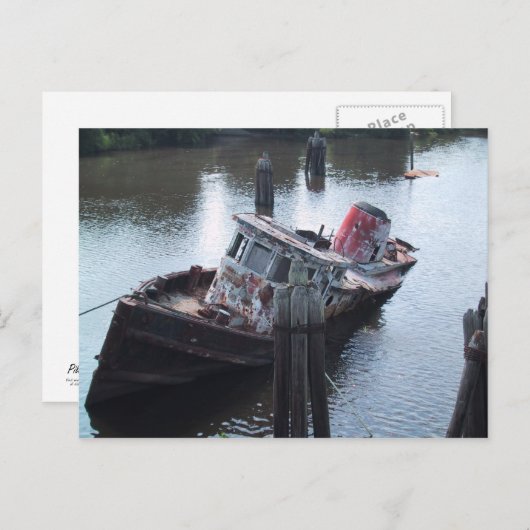 Gebruikte Boot voor Verkoop - Briefkaart (Voorkant / Achterkant)