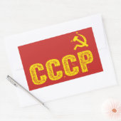 Gebruikte CCCP Hamer en Sikkel Stickers (Envelop)