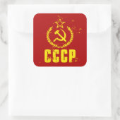 Gebruikte communistische CCCP Stickers (Tas)