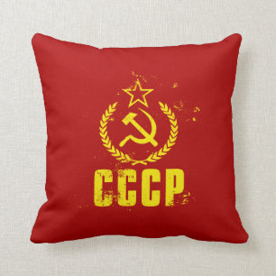 Gebruikte communistische CCCP-vlag-Kussens Kussen