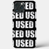 GEBRUIKTE Hoesje-Mate iPhone CASE (Achterkant)