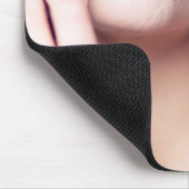 Gebruikte lipstick-naam mousepad muismat (Hoek)