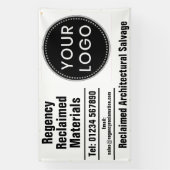 Gebruikte Materialen Architectonisch Sloopmateriaa Spandoek (Verticaal)