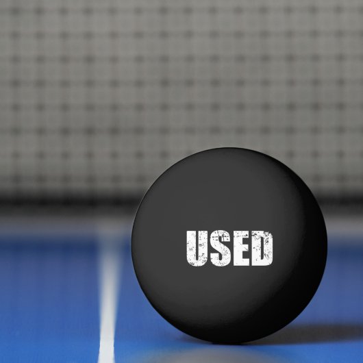 GEBRUIKTE PING PONG BALL (Net)