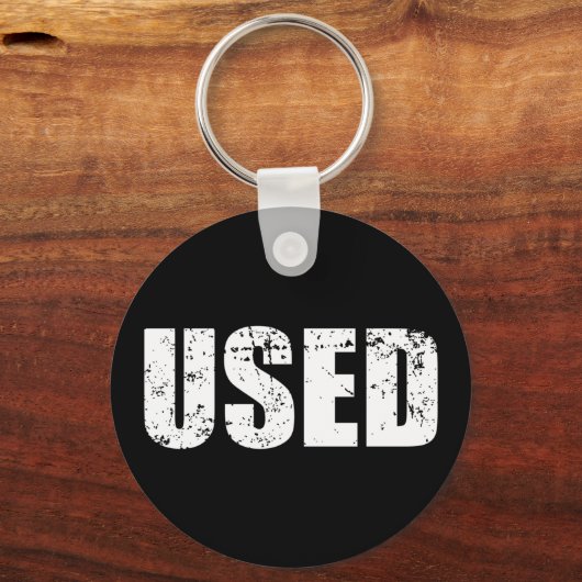 GEBRUIKTE SLEUTELHANGER (Voorkant)