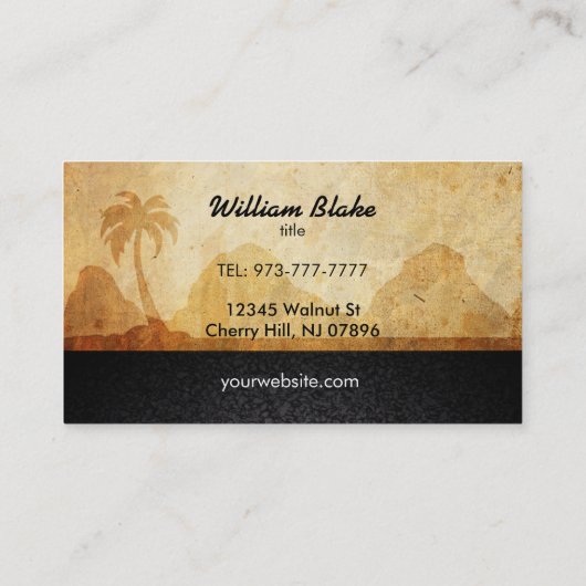 Gebruikte slogans visitekaartje (Achterkant)