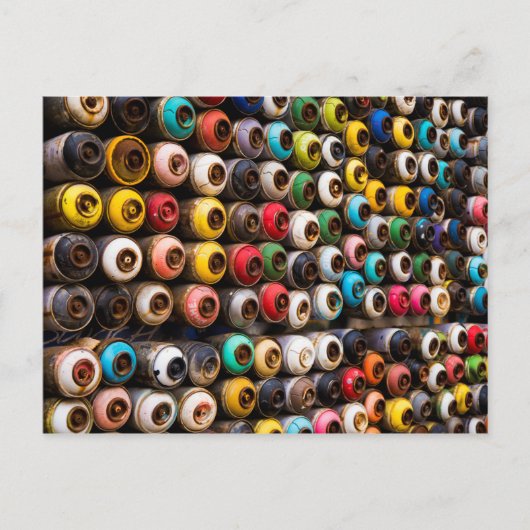 Gebruikte sproeidoekjes briefkaart (Voorkant)