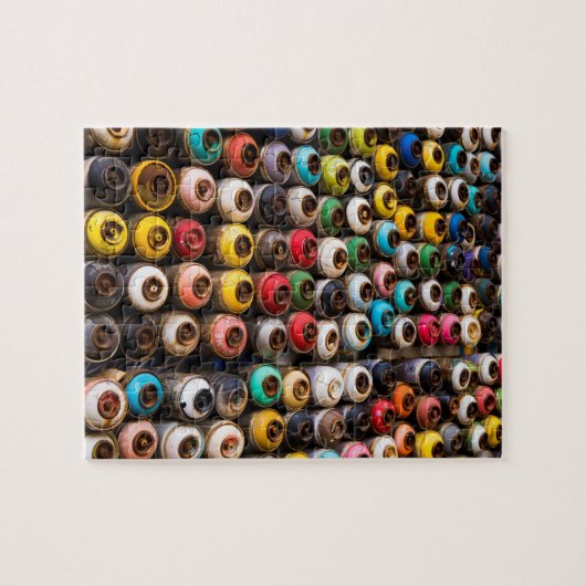 Gebruikte sproeidoekjes legpuzzel (Horizontaal)