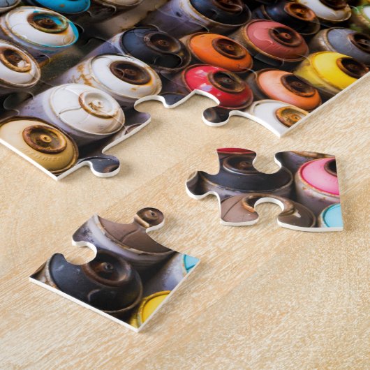 Gebruikte sproeidoekjes legpuzzel (Zijkant)