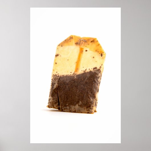 Gebruikte theezak poster (Voorkant)