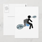 Gebruikte toilet briefkaart (Voorkant / Achterkant)