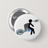 Gebruikte toilet ronde button 5,7 cm (Voorkant /achterkant)