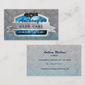 Gebruikte Visitekaartjes met wielslogans (Voorkant / Achterkant)