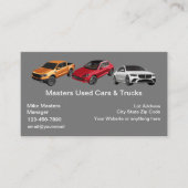 Gebruikte Visitekaartjes voor autoverkoop (Voorkant)