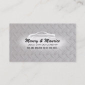 Gebruikte Visitekaartjes voor autoverkoop (Voorkant)