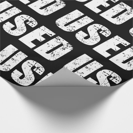 GEBRUIKTE WRAPPINGSPAPIER CADEAUPAPIER (Hoek)