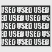 GEBRUIKTE WRAPPINGSPAPIER CADEAUPAPIER (Vlak)