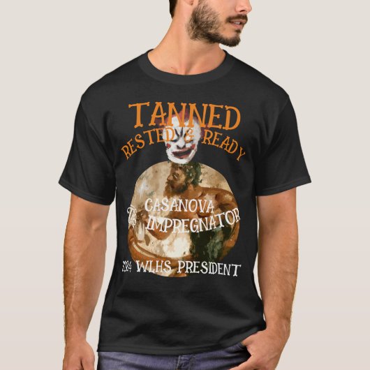 Gebruind Uitgerust & Klaar CASANOVA DE IMPREGNEERD T-shirt (Voorkant)
