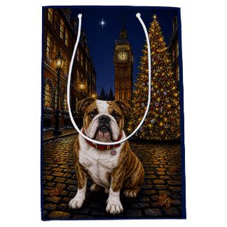 Gebruinde Bulldog Vakantie Medium Cadeauzakje