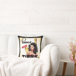 Gebruinde en aangeschoten Pin-up Kussen