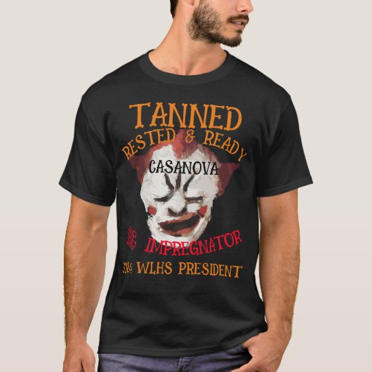 Gebruinde FW FV HG Uitgerust & Gereed CASANOVA WES T-shirt (Voorkant)
