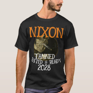GebruindUitgerust & Klaar NIXON 2028 President T-shirt