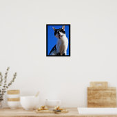 Gebrul van de Huiskat Poster (Keuken)