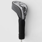 Gebrul van de Leeuw Persoonlijke Initialen Golfheadcover (Schuin)