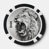Gebrul van de Leeuw  Poker Chips (Achterkant)