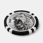 Gebrul van de Leeuw  Poker Chips (Enkel)