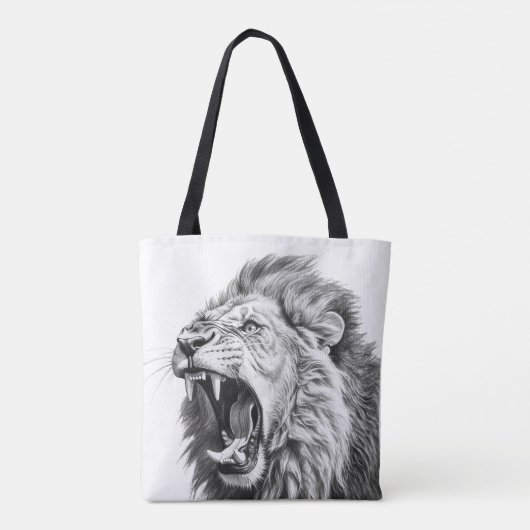 Gebrul van de Leeuw Tote Bag (Achterkant)