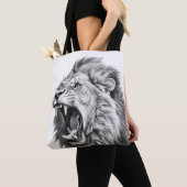 Gebrul van de Leeuw Tote Bag (Dichtbij)