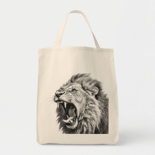 Gebrul van de Leeuw Tote Bag (Voorkant)
