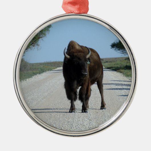 Gebuffet! Metalen Ornament (Voorkant)