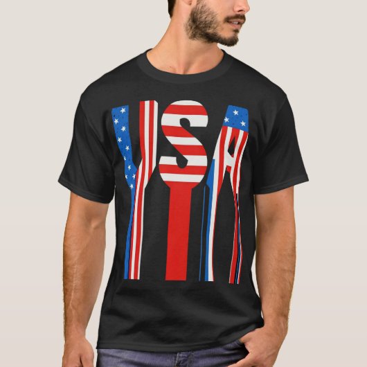 GEBUILD IN DE VS T-SHIRT (Voorkant)